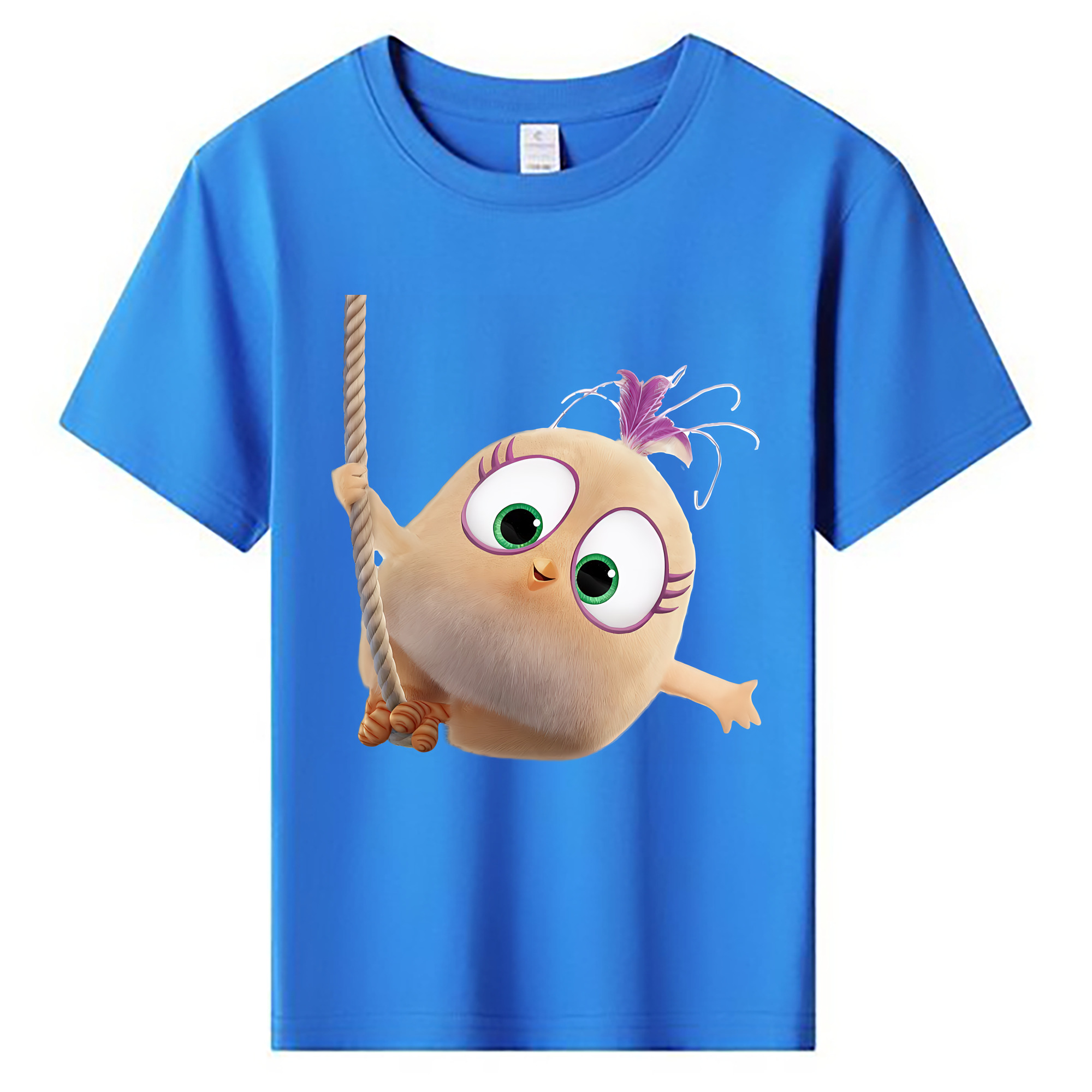 （画像用） Angry Birds アングリーバード 綿100％キッズTシャツ（フロントプリント）